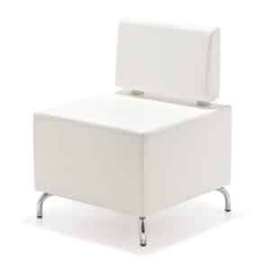 Dado single backrest - white