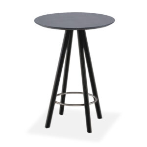 the hightable black edition / MDF Ø 79 anthrazit - anthrazit