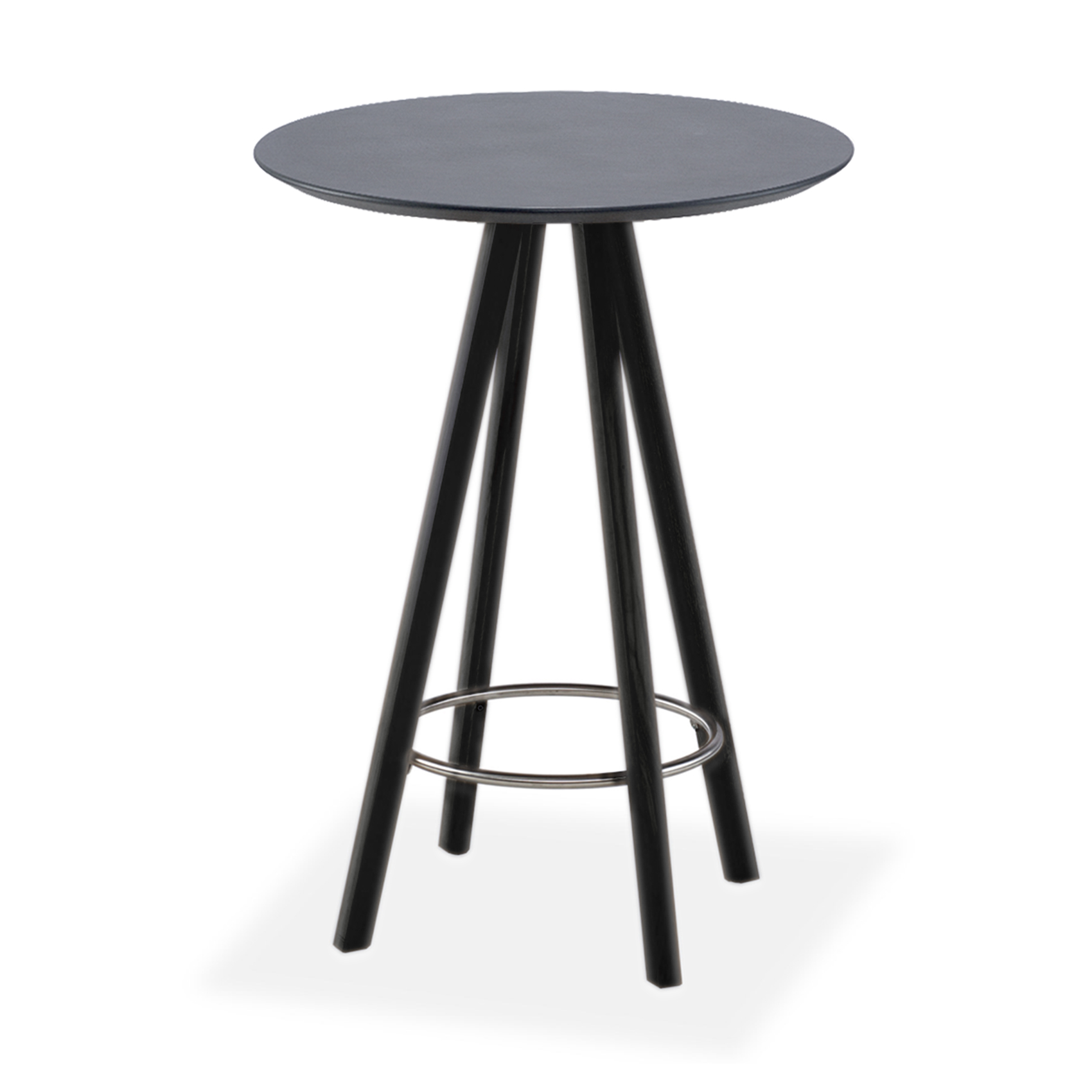 the hightable black edition / MDF Ø 79 anthrazit the hightable black edition / MDF Ø 79 anthrazit