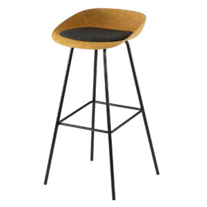 Felt Stool - braunbeige