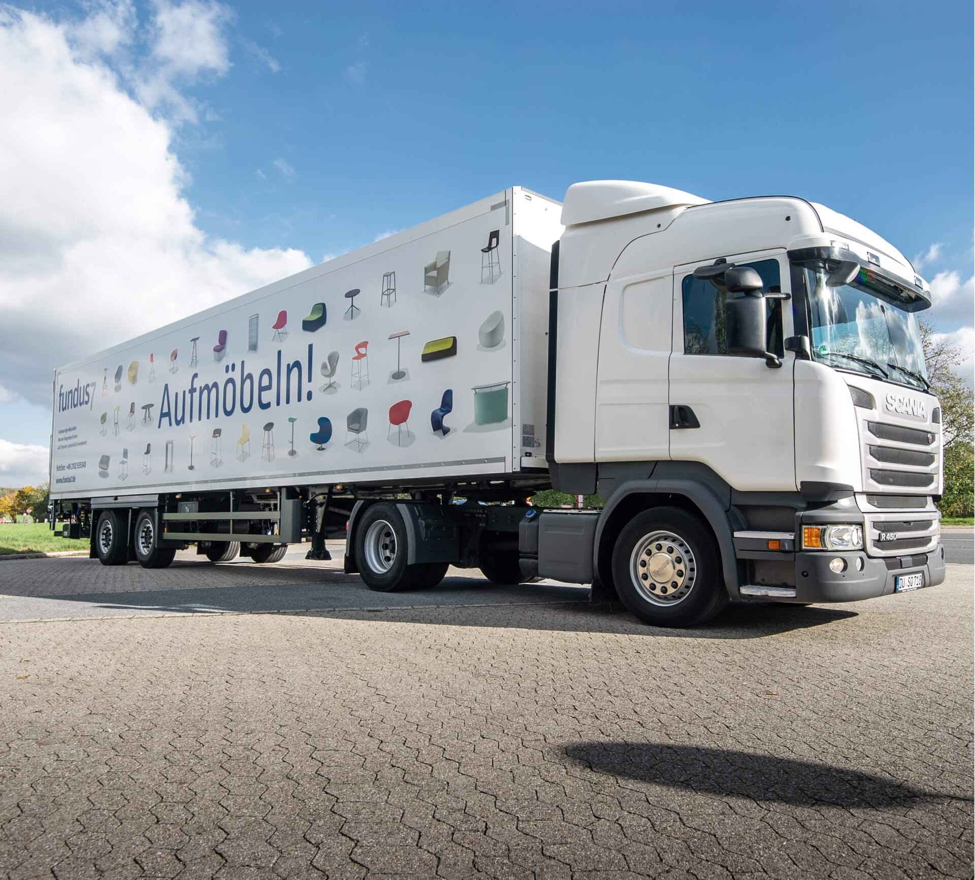 Flexible Logistik mit eigenem Fuhrpark – fundus7 Flexible Logistik mit eigenem Fuhrpark - fundus7