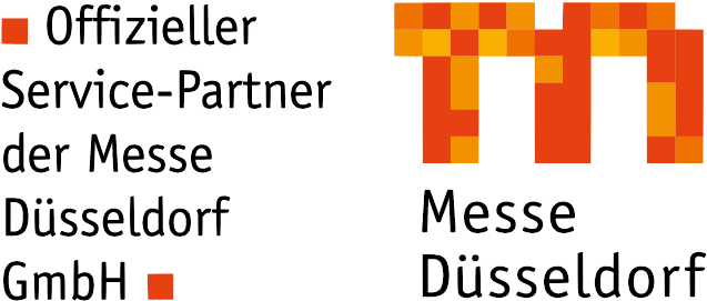 Offizieller Service-Partner der Messe Düsseldorf – fundus7 Offizieller Service-Partner der Messe Düsseldorf - fundus7